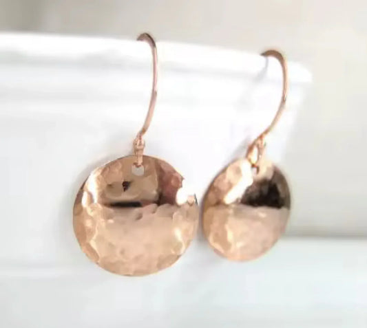 Hand Made Copper Earrings