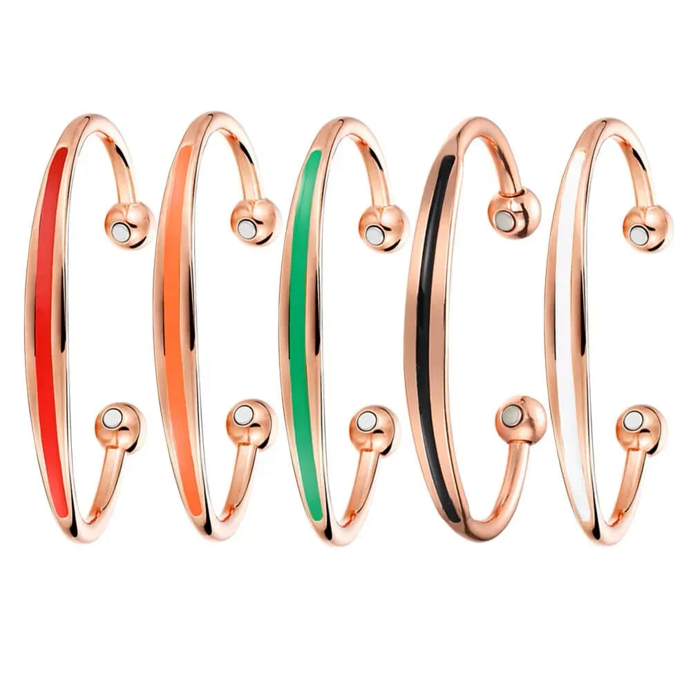 Authentic Copper Color Way Cuff Bracelet