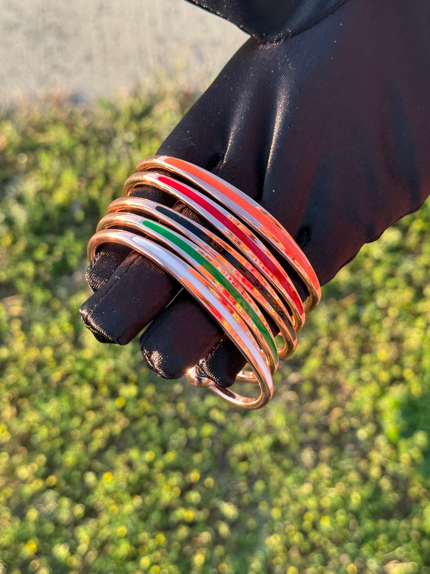 Authentic Copper Color Way Cuff Bracelet