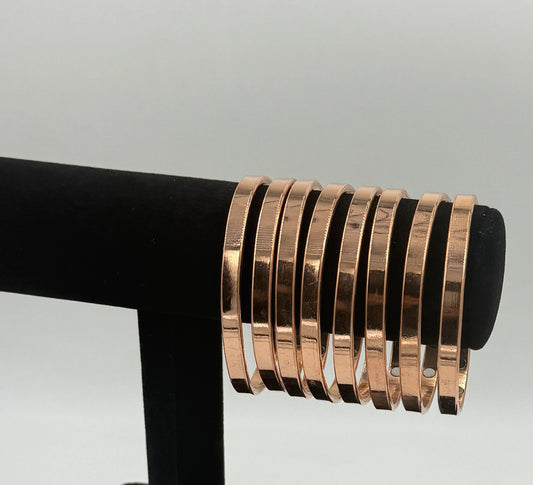 Smooth Copper Magnetic Bracelet