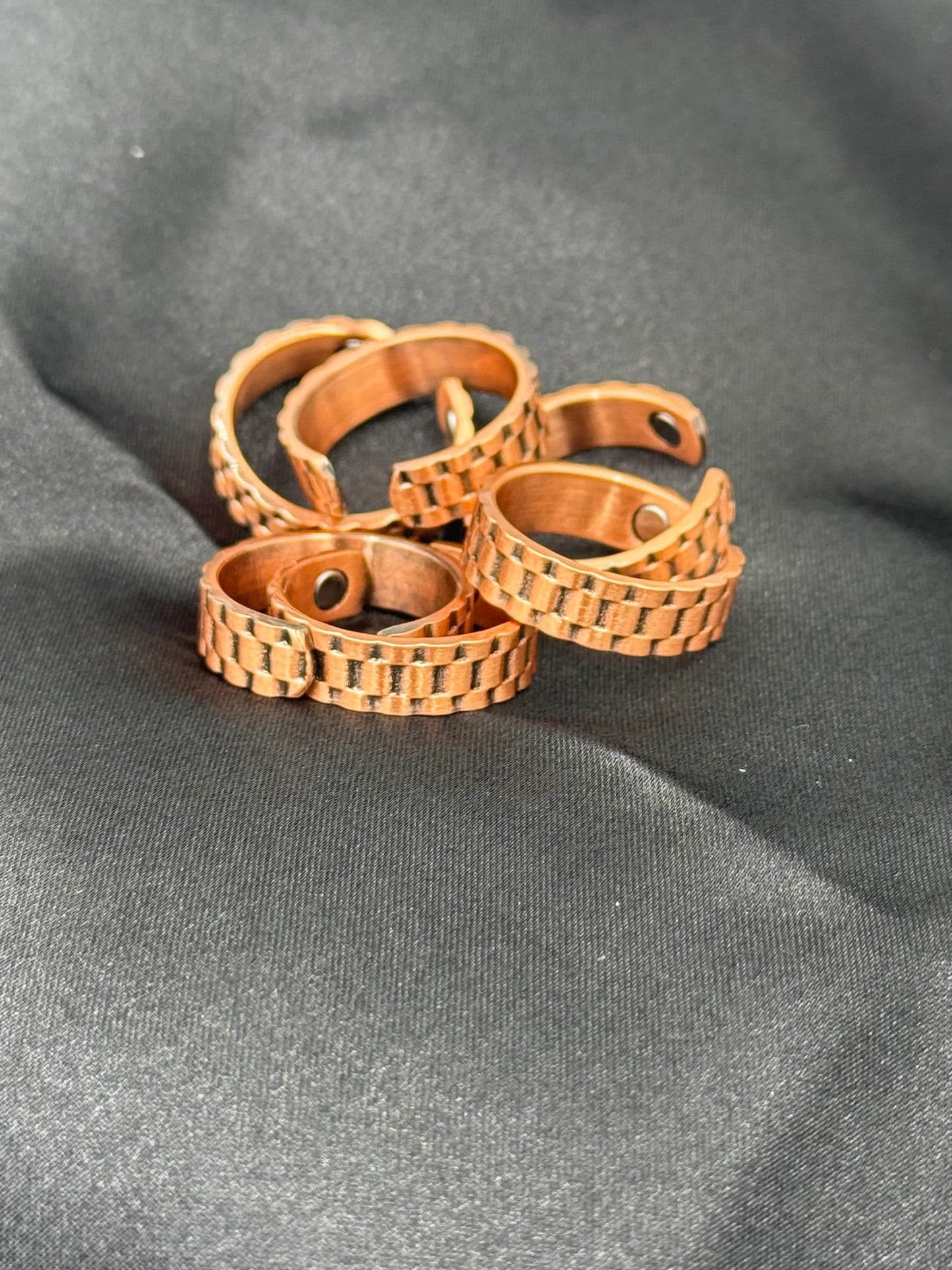 Pure Copper Magnetic Stylish Unisex Ring