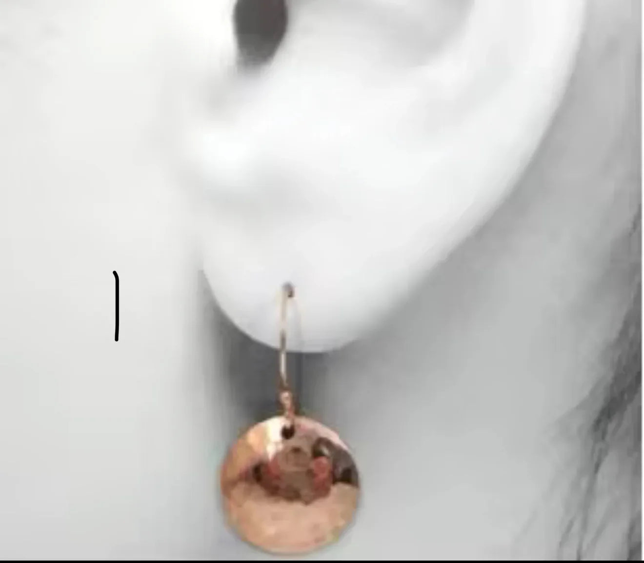 Hand Made Copper Earrings