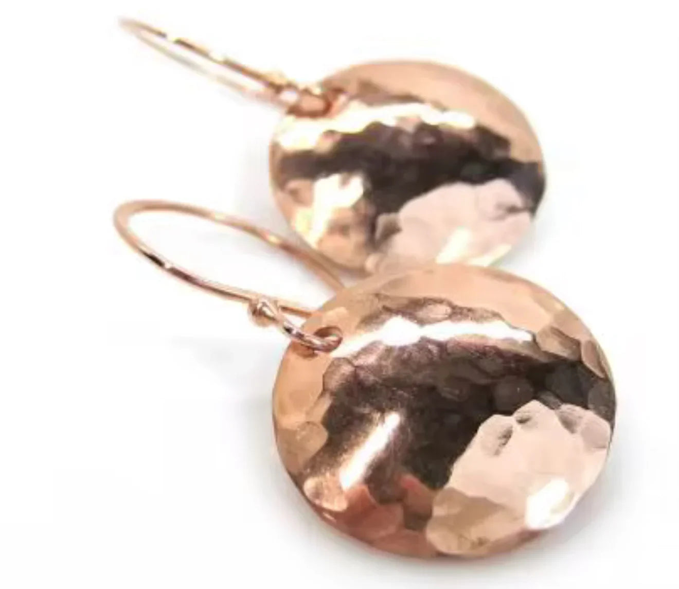 Hand Made Copper Earrings