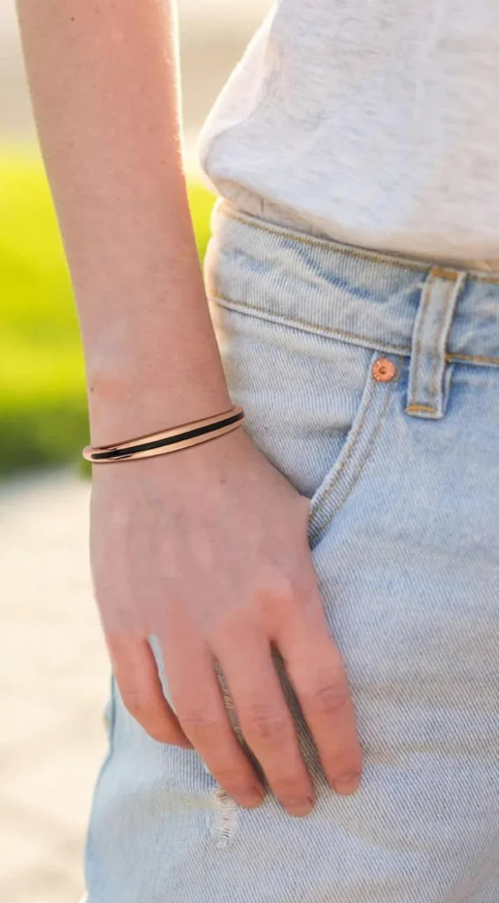 Authentic Copper Color Way Cuff Bracelet