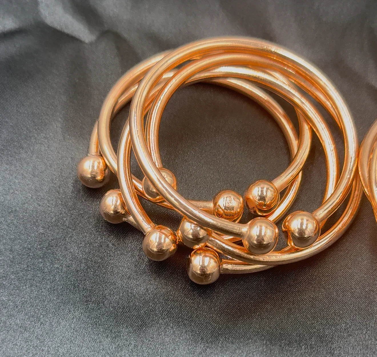Authentic Thick Copper Magnetic Bangle
