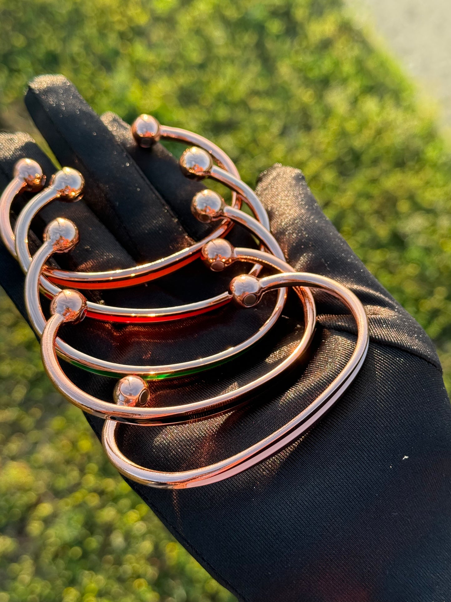 Authentic Copper Color Way Cuff Bracelet
