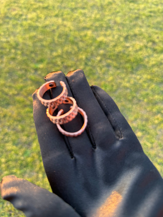 Pure Copper Magnetic Stylish Unisex Ring